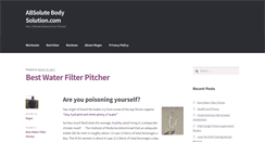Desktop Screenshot of absolutebodysolution.com
